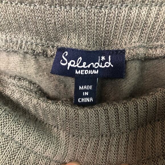 Super soft Splendid Camo Joggers size Medium - Picture 4 of 6